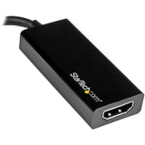 StarTech.com - USB-C to HDMI Adapter - 4K 30Hz - Black - USB Type-C to HDMI Adapter - USB 3.1 - Thunderbolt 3 Compatible — CDP2HD