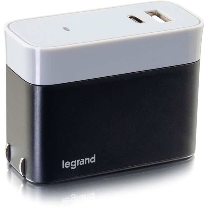 C2G USB C Wall Charger - USB C and USB A Wall Charger — 20280