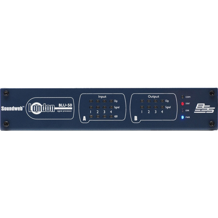 BSS 4x4 Signal Processor with BLU link — BSSBLU50-M