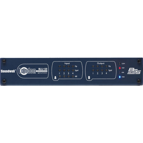 BSS 4x4 Signal Processor with BLU link — BSSBLU50-M