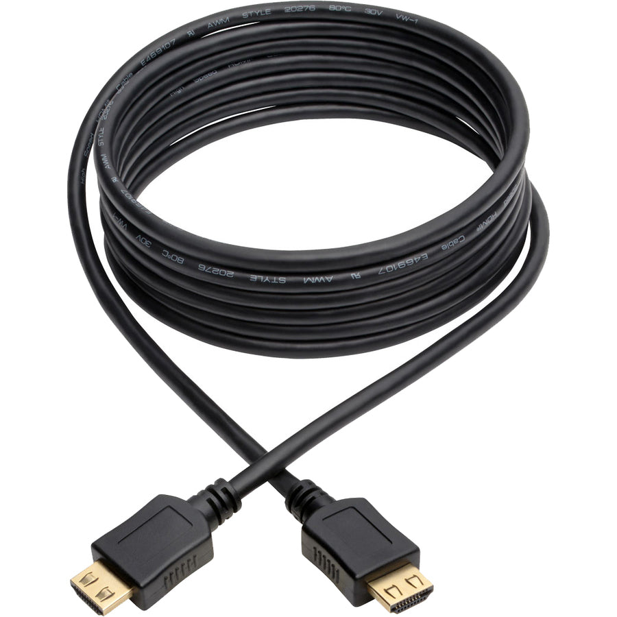 Eaton Tripp Lite Series High-Speed HDMI Cable, Gripping Connectors, 4K (M/M), Black, 10 ft. (3.05 m) — P568-010-BK-GRP
