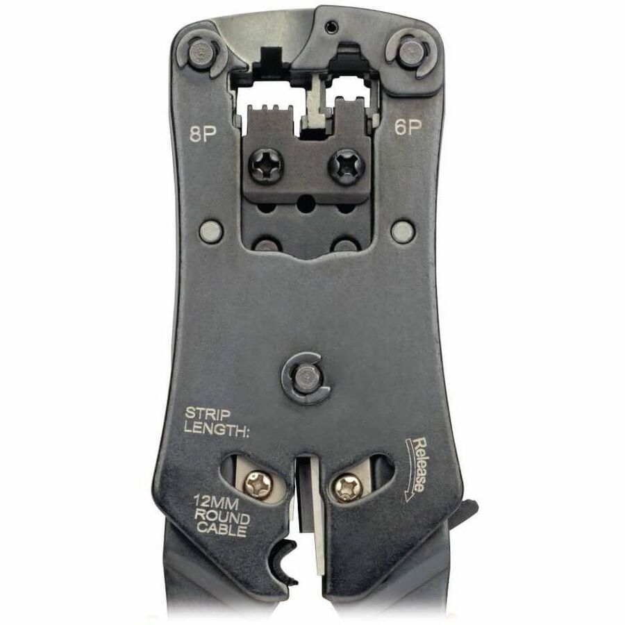Eaton Tripp Lite Series RJ11/RJ12/RJ45 Wire Crimper with Built-in Cable Tester — T100-001-TST