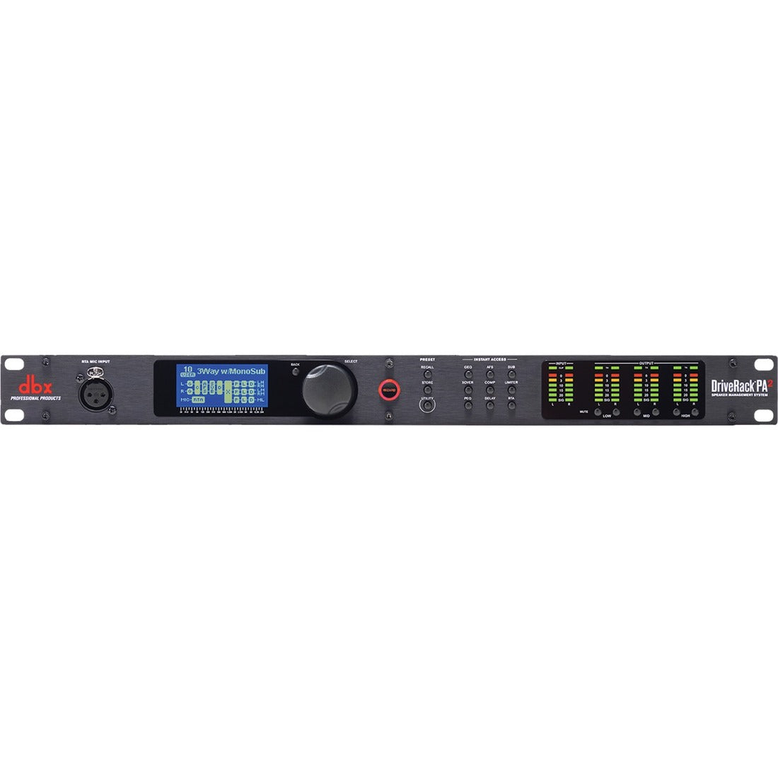 dbx DriveRack Audio Processor — DBXPA2-V