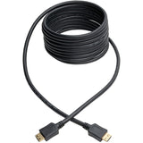 Eaton Tripp Lite Series High-Speed HDMI Cable, Gripping Connectors, 4K (M/M), Black, 16 ft. (4.88 m) — P568-016-BK-GRP