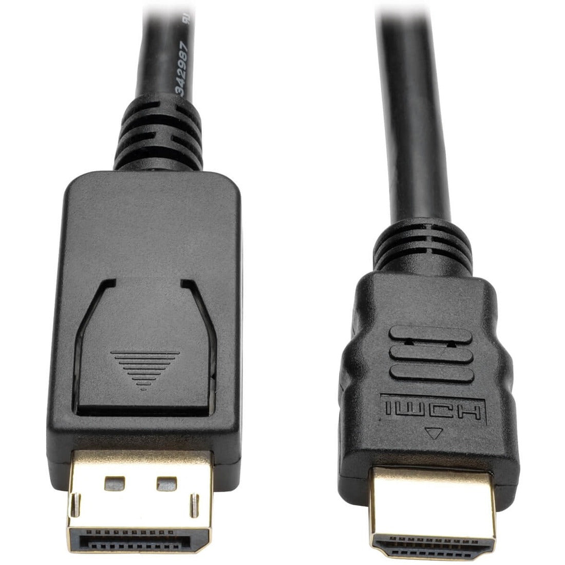 Eaton Tripp Lite Series DisplayPort 1.2 to HDMI Adapter Cable (DP with Latches to HDMI M/M), 4K, 6 ft. (1.8 m) — P582-006-V2