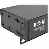 Eaton Tripp Lite Series 1.5kW Single-Phase Local Metered PDU + ISOBAR Surge Suppression, 3840 Joules, 100-127V Outlets (14 5-15R), 5-15P, 15 ft. (4.57 m) Cord, 1U Rack-Mount — PDUMH15-ISO