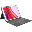 Logitech Combo Touch Keyboard/Cover Case iPad (7th Generation), iPad (9th Generation), iPad (8th Generation) Tablet - Graphite — 920-009608
