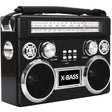 Supersonic Portable 3 Band Radio with Bluetooth and Flashlight — SC-1097BT