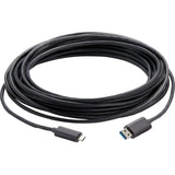 Vaddio 49 ft USB 3.2 Active Optical Cable - Type C to Type A - Black — 440-1007-015