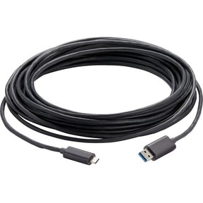 Vaddio 49 ft USB 3.2 Active Optical Cable - Type C to Type A - Black — 440-1007-015