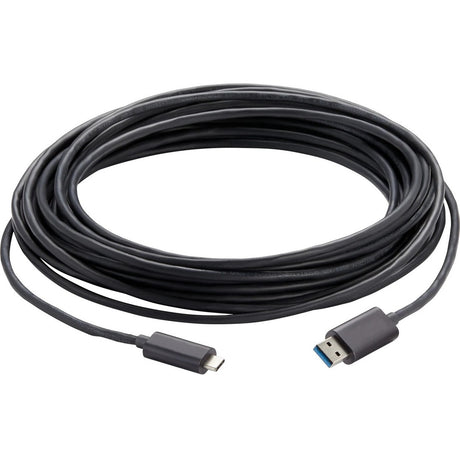 Vaddio 49 ft USB 3.2 Active Optical Cable - Type C to Type A - Black — 440-1007-015