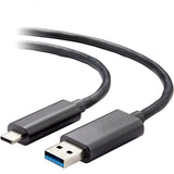 Vaddio 49 ft USB 3.2 Active Optical Cable - Type C to Type A - Black — 440-1007-015