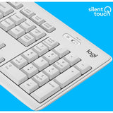 Logitech MK295 Silent Wireless Mouse & Keyboard Combo with SilentTouch Technology, Full Numpad, Advanced Optical Tracking, Lag-Free Wireless, 90% Less Noise — 920-009783