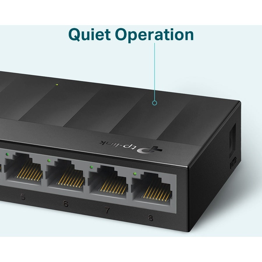 TP-Link LS1008G - Litewave 8 Port Gigabit Ethernet Switch — LS1008G