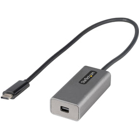 StarTech.com USB C to Mini DisplayPort Adapter, 4K 60Hz USB-C to mDP Adapter Dongle, USB Type-C to Mini DP Video Converter, w/ 12" Cable — CDP2MDPEC