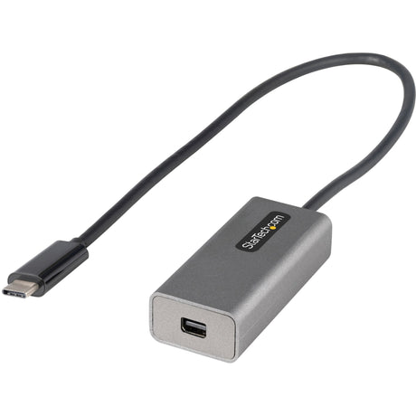 StarTech.com USB C to Mini DisplayPort Adapter, 4K 60Hz USB-C to mDP Adapter Dongle, USB Type-C to Mini DP Video Converter, w/ 12" Cable — CDP2MDPEC