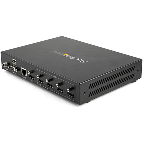 StarTech.com 2x2 HDMI Video Wall Controller, 4K 60Hz Input to 4x 1080p Output, 1 to 4 Port Multi-Screen Processor, RS-232/Ethernet Control — ST124HDVW