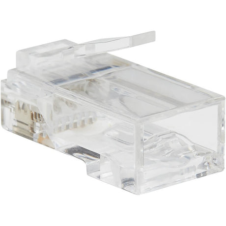 Eaton Tripp Lite Series Cat6 RJ45 Pass-Through UTP Modular Plug, 100 Pack, TAA — N232-100-UTP