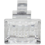Eaton Tripp Lite Series Cat6 RJ45 Pass-Through UTP Modular Plug, 100 Pack, TAA — N232-100-UTP