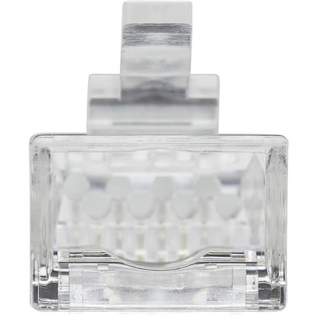 Eaton Tripp Lite Series Cat6 RJ45 Pass-Through UTP Modular Plug, 100 Pack, TAA — N232-100-UTP