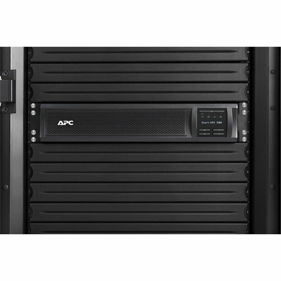 APC Smart-UPS X, Line Interactive, 1500VA, Rack/tower convertible 2U, 120V, 8x 5-15R NEMA, SmartConnect port, Extended runtime — SMX1500RM2UC