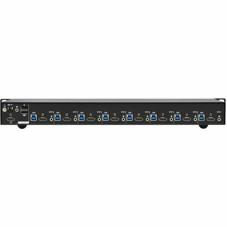 Eaton Tripp Lite Series 8-Port 4K HDMI/USB KVM Switch - 4K 60 Hz Video/Audio, USB Peripheral Sharing, 1U Rack-Mount, TAA — B024-H4U08