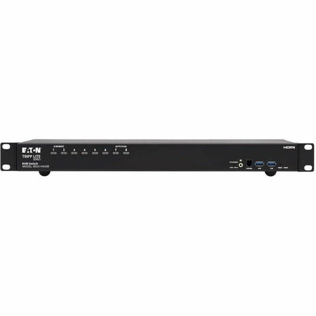 Eaton Tripp Lite Series 8-Port 4K HDMI/USB KVM Switch - 4K 60 Hz Video/Audio, USB Peripheral Sharing, 1U Rack-Mount, TAA — B024-H4U08