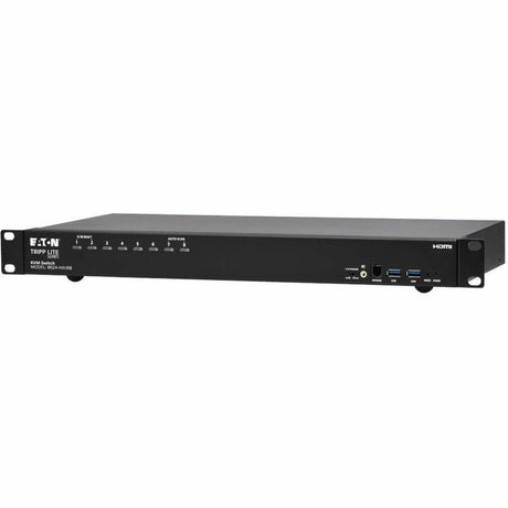 Eaton Tripp Lite Series 8-Port 4K HDMI/USB KVM Switch - 4K 60 Hz Video/Audio, USB Peripheral Sharing, 1U Rack-Mount, TAA — B024-H4U08