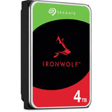 Seagate IronWolf ST4000VN006 4 TB Hard Drive - 3.5" Internal - SATA (SATA/600) - Conventional Magnetic Recording (CMR) Method — ST4000VN006