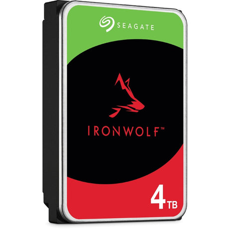 Seagate IronWolf ST4000VN006 4 TB Hard Drive - 3.5" Internal - SATA (SATA/600) - Conventional Magnetic Recording (CMR) Method — ST4000VN006