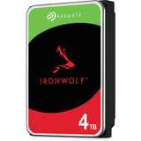 Seagate IronWolf ST4000VN006 4 TB Hard Drive - 3.5" Internal - SATA (SATA/600) - Conventional Magnetic Recording (CMR) Method — ST4000VN006