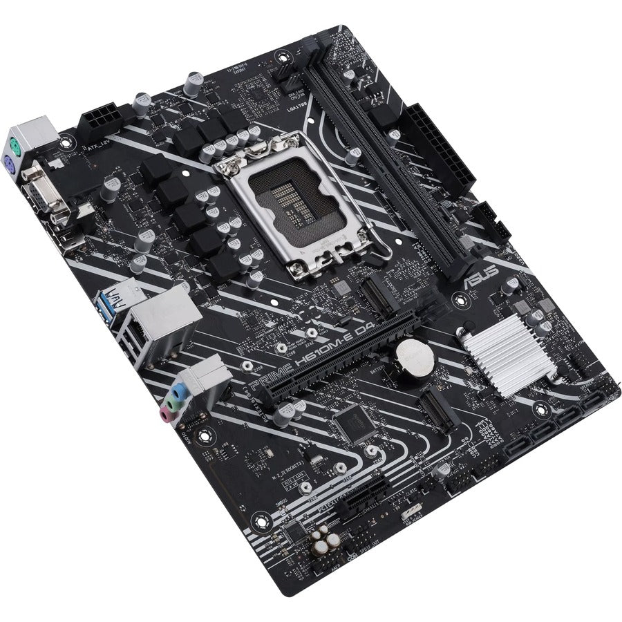 Asus Prime H610M-E D4-CSM Desktop Motherboard - Intel H610 Chipset - Socket LGA-1700 — PRIME-H610M-E-D4-CSM