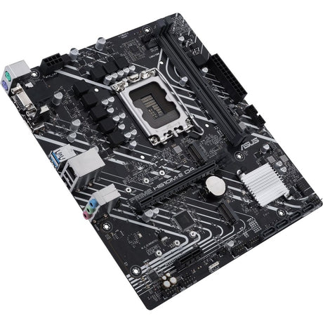 Asus Prime H610M-E D4-CSM Desktop Motherboard - Intel H610 Chipset - Socket LGA-1700 — PRIME-H610M-E-D4-CSM