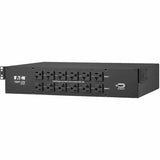 Eaton Tripp Lite Series 2.9kW 120V Single-Phase ATS/Monitored PDU - 24 5-15/20R & 1 L5-30R Outlets, Dual L5-30P Inputs, 10 ft. Cords, 2U, TAA — PDUMNH30AT2