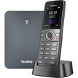 Yealink W73P IP Phone - Cordless - Corded - DECT - Wall Mountable - Space Gray, Classic Gray — 1302022