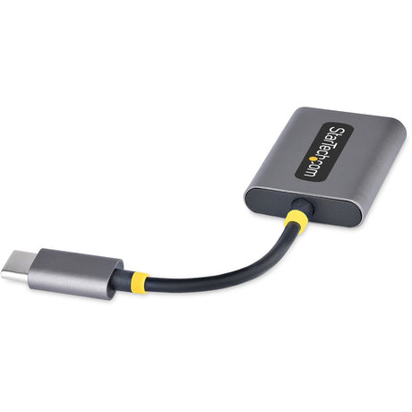 StarTech.com USB-C Headphone Splitter, USB Type C Dual Headset Adapter w/Mic Input, USB C to 3.5mm Audio Adapter/Earphone Dongle/Aux Jack — USBC-AUDIO-SPLITTER
