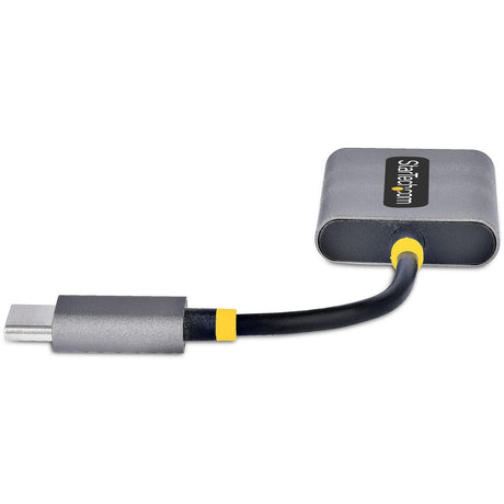 StarTech.com USB-C Headphone Splitter, USB Type C Dual Headset Adapter w/Mic Input, USB C to 3.5mm Audio Adapter/Earphone Dongle/Aux Jack — USBC-AUDIO-SPLITTER