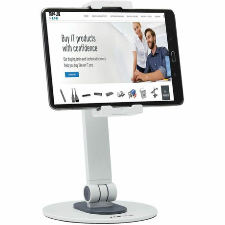 Eaton Tripp Lite Series Full-Motion Smartphone and Tablet Desktop Mount, White — DMTB413