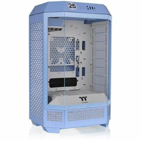 Thermaltake The Tower 300 Hydrangea Blue Micro Tower Chassis — CA-1Y4-00SFWN-00