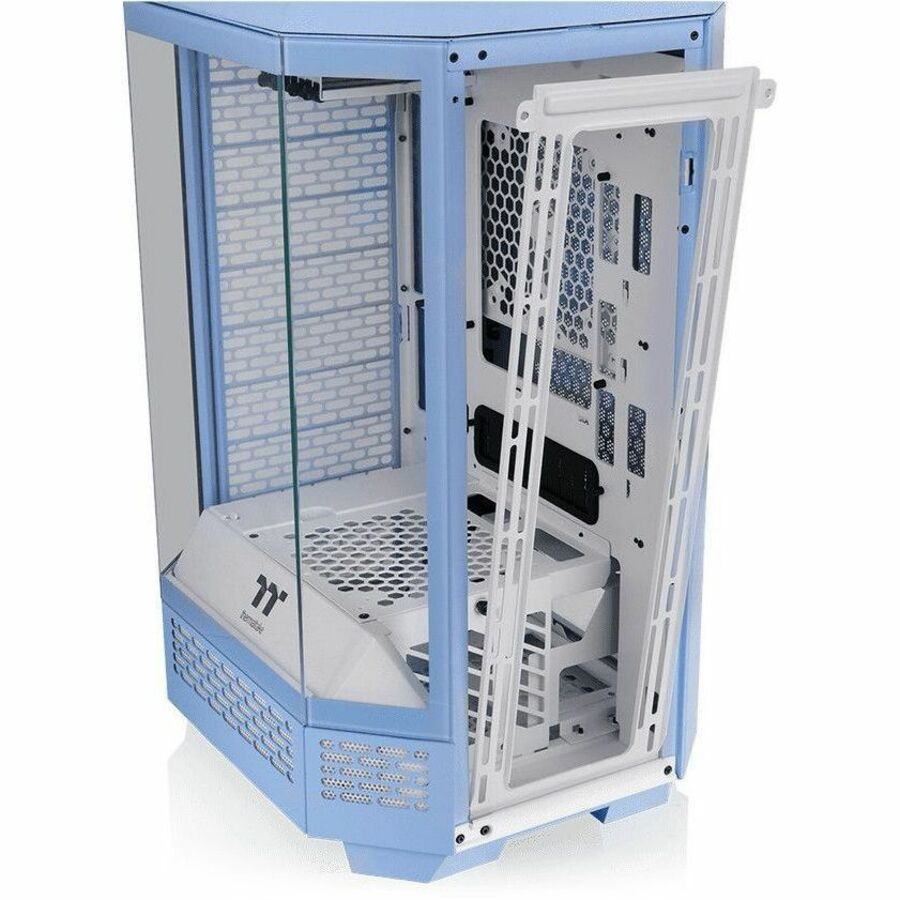 Thermaltake The Tower 300 Hydrangea Blue Micro Tower Chassis — CA-1Y4-00SFWN-00
