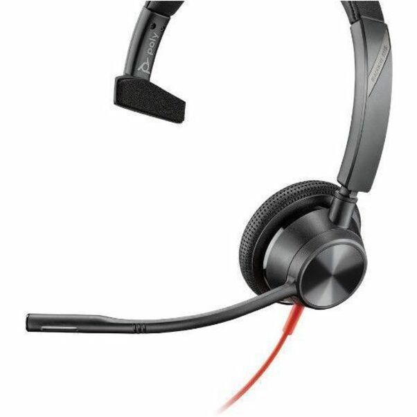 Poly Blackwire 3310 Monaural USB-C Headset + USBC/A Adapter — 8X215AA