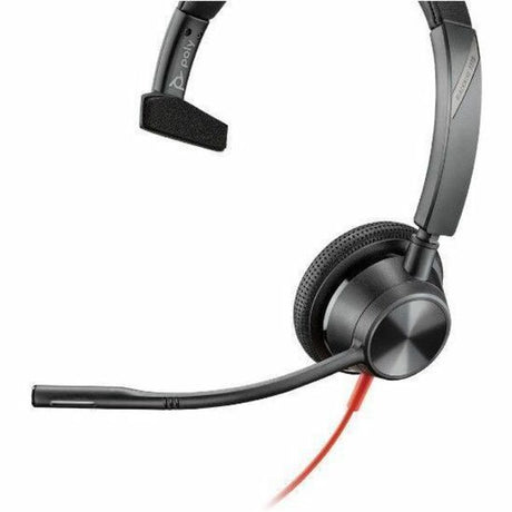Poly Blackwire 3310 Monaural USB-C Headset + USBC/A Adapter — 8X215AA