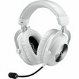 Logitech G PRO X 2 LIGHTSPEED Wireless Gaming Headset, Detachable Boom Mic, 50mm Graphene Drivers, DTS:X Headphone 2.0-7.1 Surround, Bluetooth/USB/3.5mm Aux, for PC, PS5, PS4, Nintendo Switch, White — 981-001268