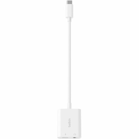 Belkin RockStar 3.5mm Audio + USB-C Charge Adapter — NPA004BTWH