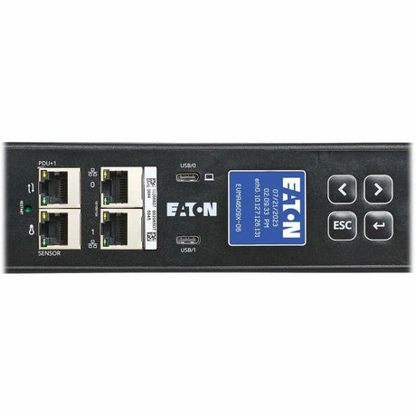 Eaton 3-Phase Managed Rack PDU G4, 208V, 42 Outlets, 48A, 17.3kW, 460P9W Input, 6 ft. Cord, 0U Vertical — EVMA4609X-06