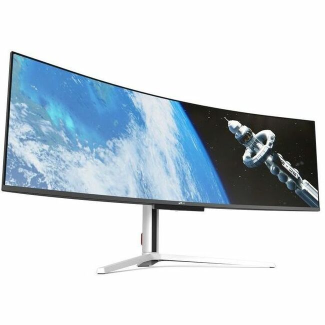 Mobile Pixels 49" Class Dual Quad HD (DQHD) Curved Screen Gaming OLED Monitor — 119-1001P01