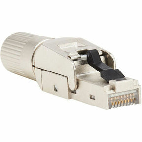 Eaton Tripp Lite Series Cat8 STP Class 1 Field-Termination Plug, 568A/568B, TAA — N233-SHC8-1