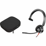 Poly Blackwire 3310 Microsoft Teams Certified Headset +USB-C/A Adapter TAA — 760Q7AA