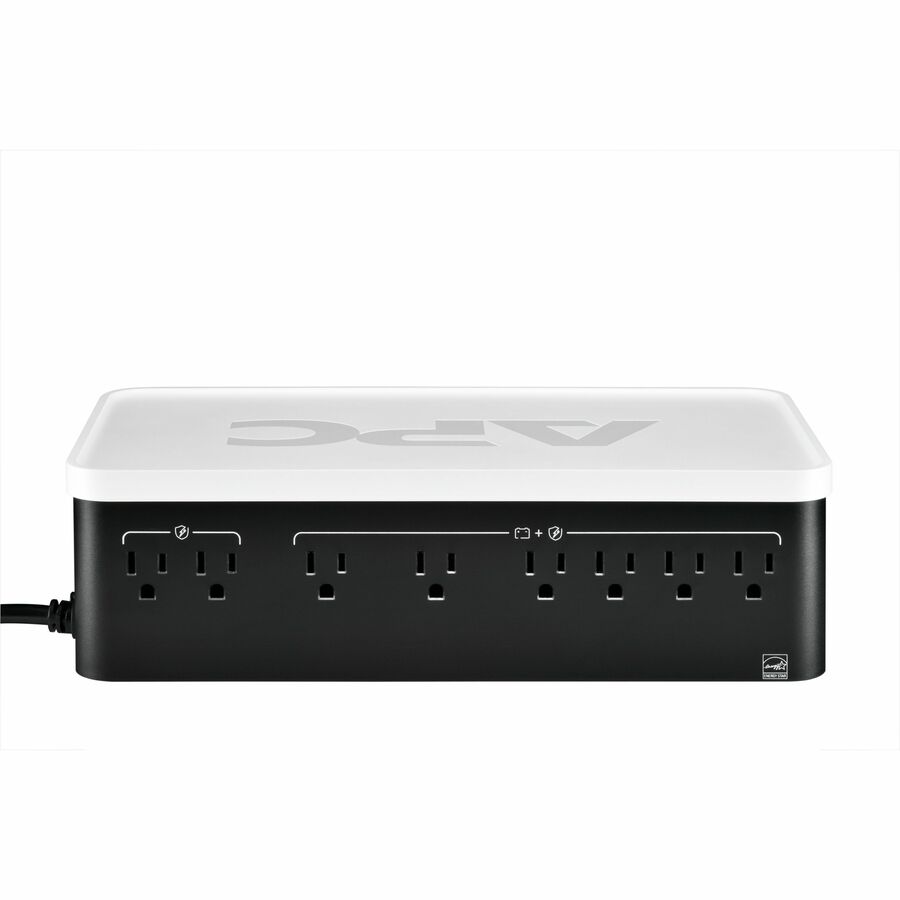 APC Back-UPS, 900VA/540W, Floor/Wall Mount, 120V, 8x NEMA 5-15R outlets, USB Type A + C Ports — BE900G3