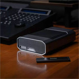 SanDisk Professional G-DRIVE PROJECT 12 TB Portable Rugged Hard Drive - External - Gray — SDPHG1H-012T-NBAAD